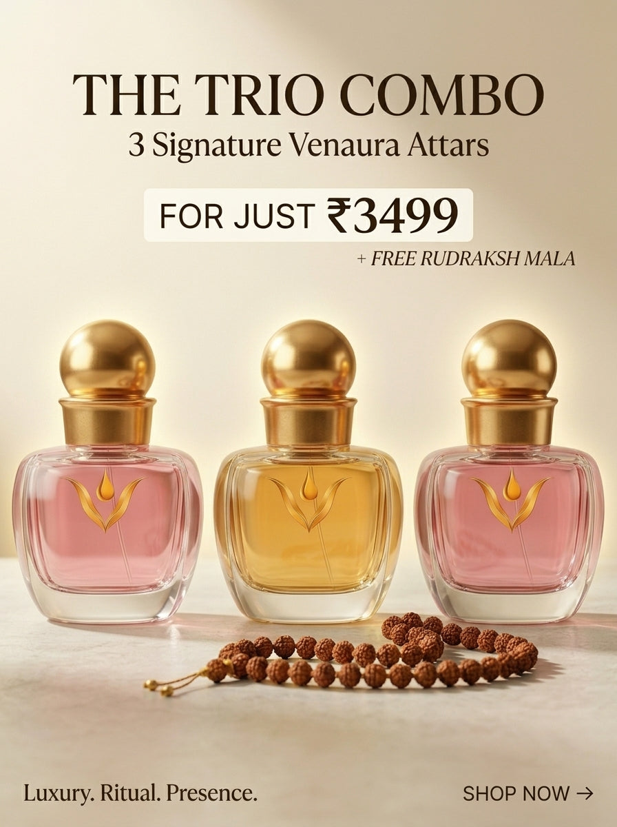 VenAura Attar (3 Attars + Free Rudraksh Mala)