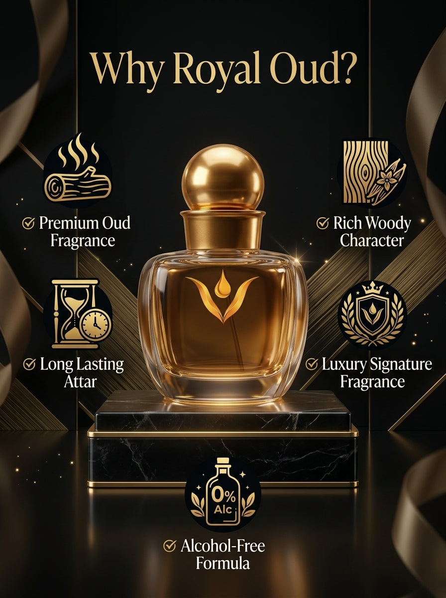 Venaura Premium Oud Attar (The Essence of True Luxury)