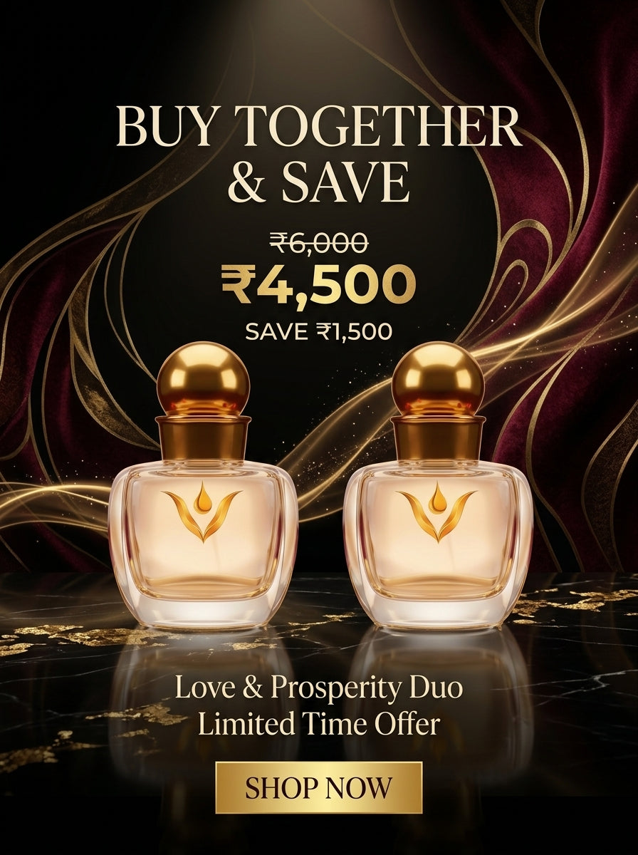 Venaura Love & Prosperity Duo | Velvet Rose × Royal Sandal
