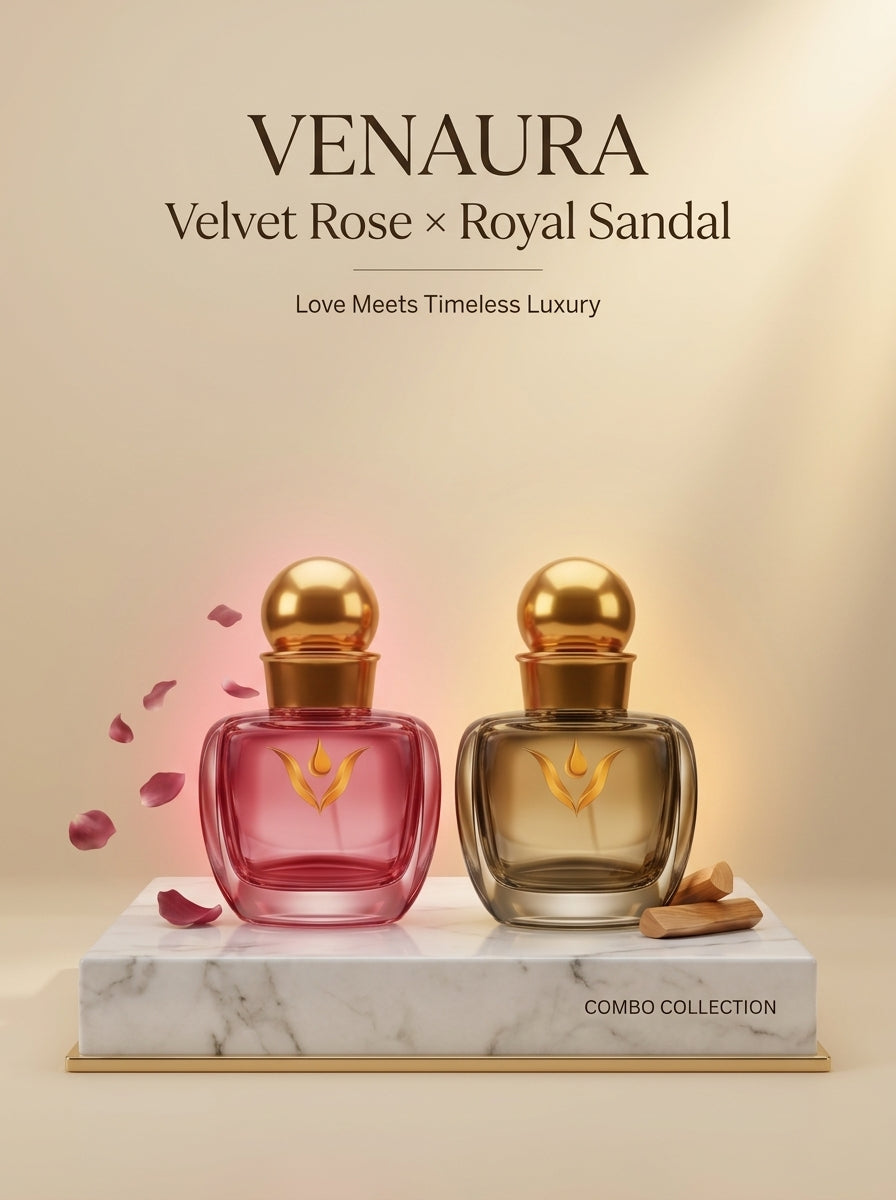 VenAura Duo | Velvet Rose × Royal Sandal